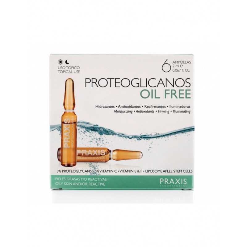 PRAXIS Proteoglicanos Oil Free 6 amp.(2 ml)