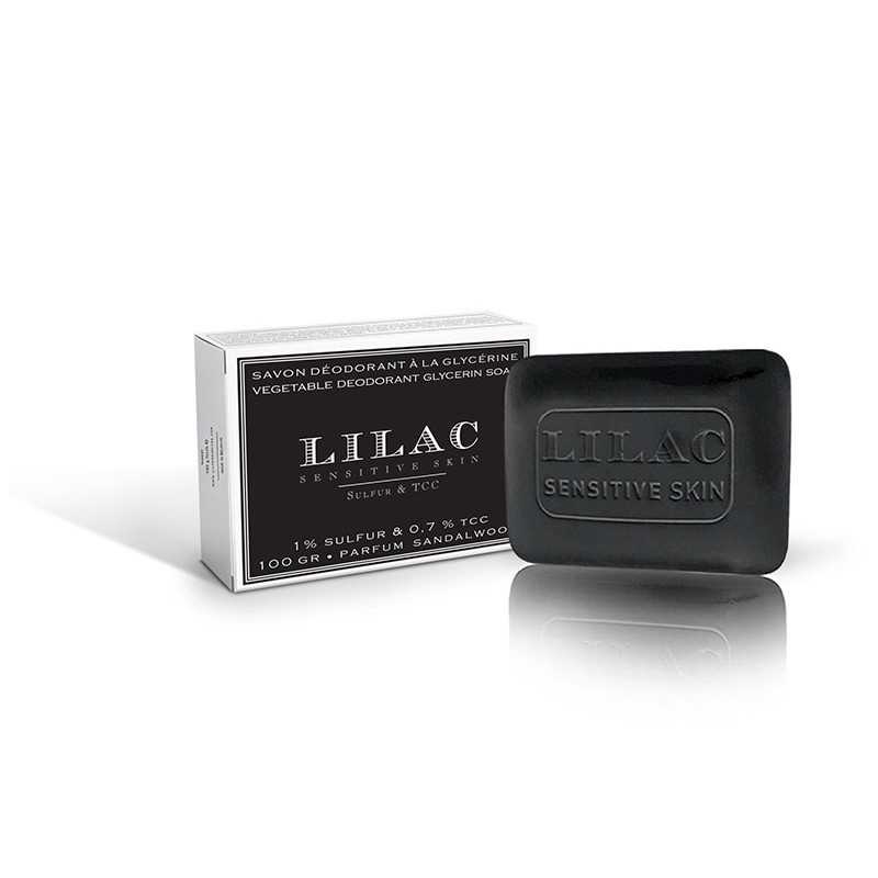 LILAC Dermatologické mýdlo antibakteriální a antifungální