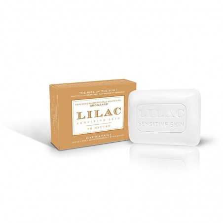 LILAC Dermatologické mýdlo pro podporu opalování na obličej a tělo